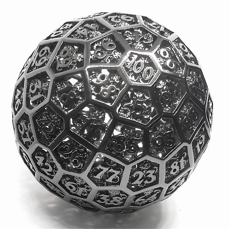 DND dice giant 100 sided dice D100 hollow TRPG dungeon; Dungeons&Dragons COC Running Team Board Game