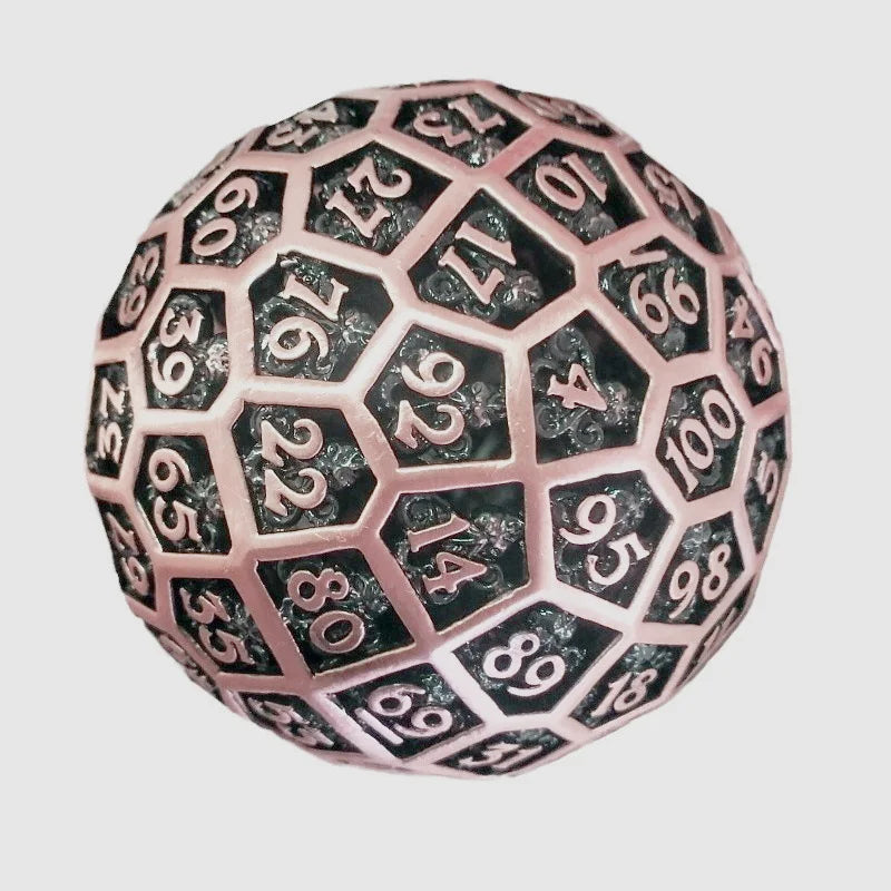 DND dice giant 100 sided dice D100 hollow TRPG dungeon; Dungeons&Dragons COC Running Team Board Game