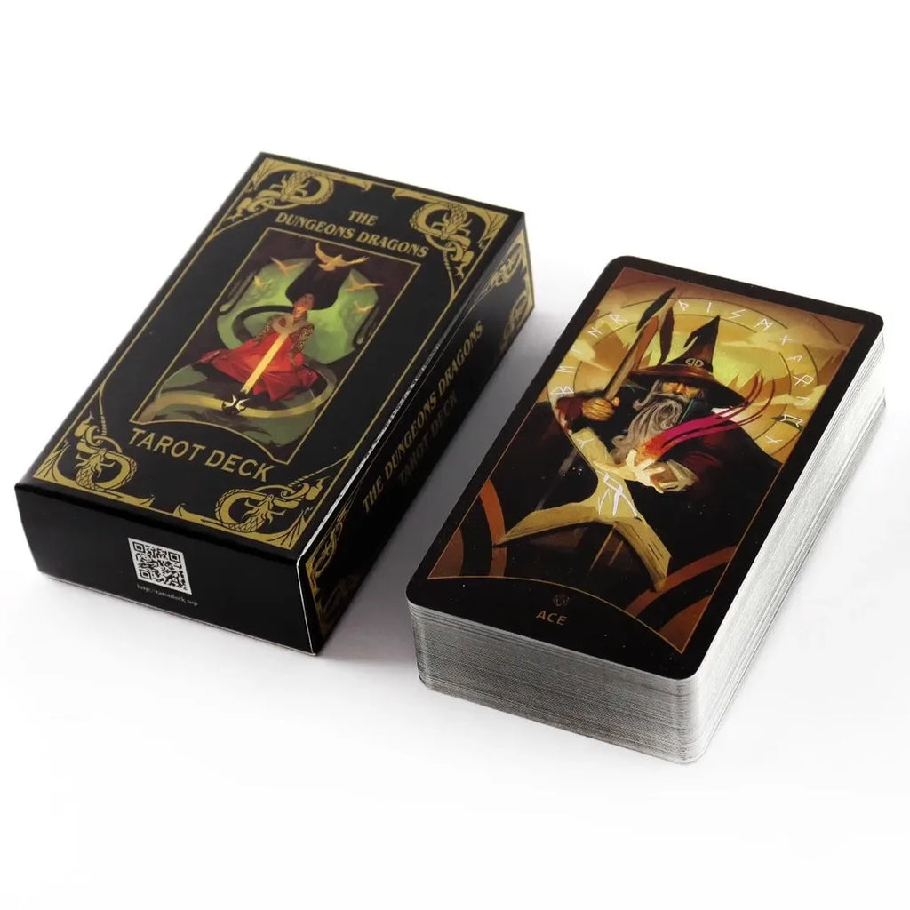 Cartas De Tarot The Dungeon & Dragons Tarot Adivinación Juego De Cartas Favor De Fiesta Juego De Mesa Divertido Juego De Cartas