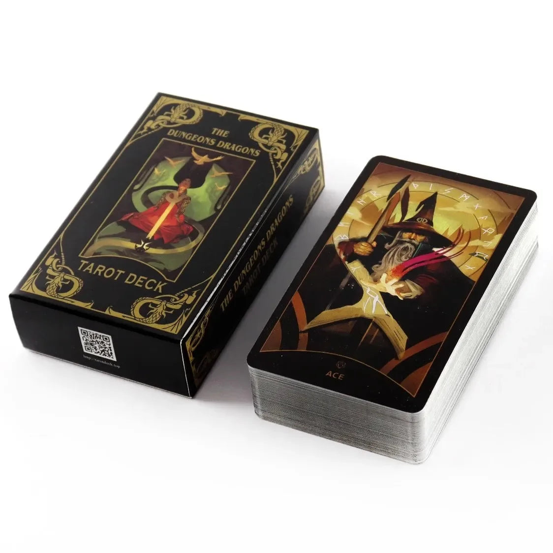 Cartas De Tarot The Dungeon & Dragons Tarot Adivinación Juego De Cartas Favor De Fiesta Juego De Mesa Divertido Juego De Cartas