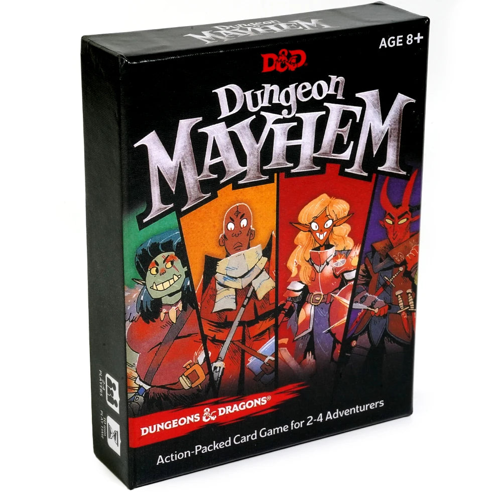 Dungeon Mayhem Dungeons Dragons Card Game 120 Cards Board Game Monster Madness Party Game for Friends and Family