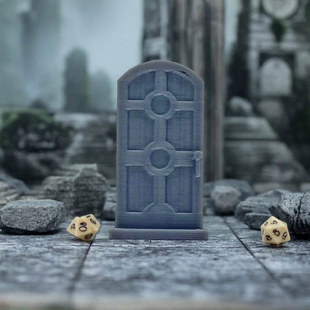16pcs Dungeon Scenery Dungeon Doors Set Scenery & Terrain For Legend Games 3D Printed Tabletop RPG Scenery And Wargame Terrain