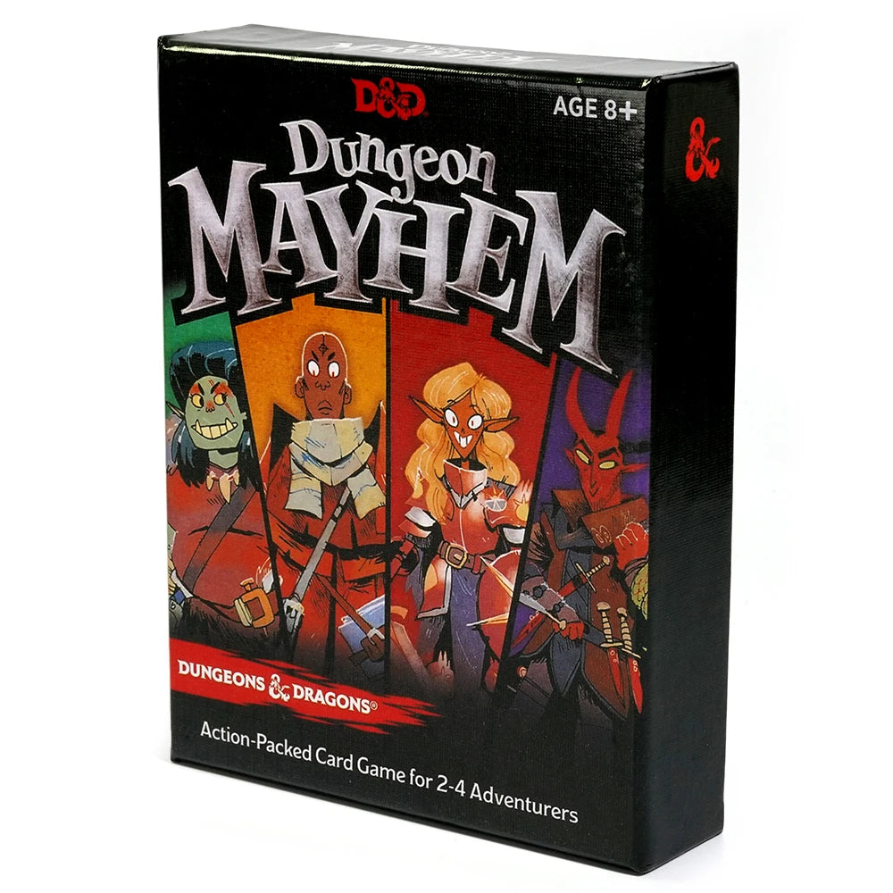 Dungeon Mayhem Dungeons Dragons Card Game 120 Cards Board Game Monster Madness Party Game for Friends and Family