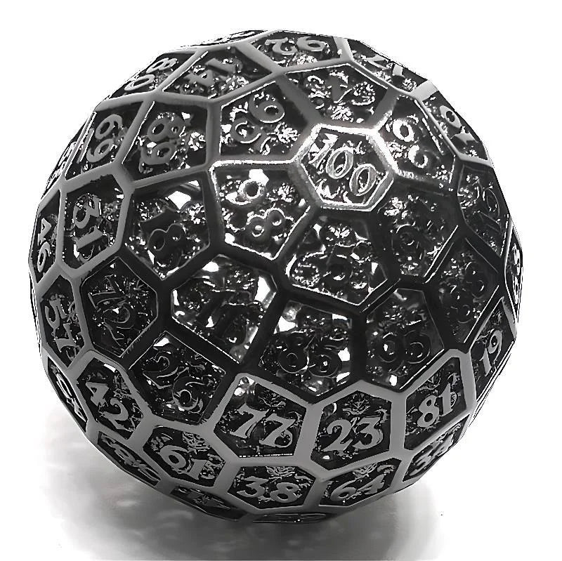 DND dice giant 100 sided dice D100 hollow TRPG dungeon; Dungeons&Dragons COC Running Team Board Game