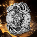 7 in 1 Roulette Dice Rotating Digital Compass DND Metal Dice for Dungeon & Dragons Role Playing Games RPG Spinner Tabletop Games